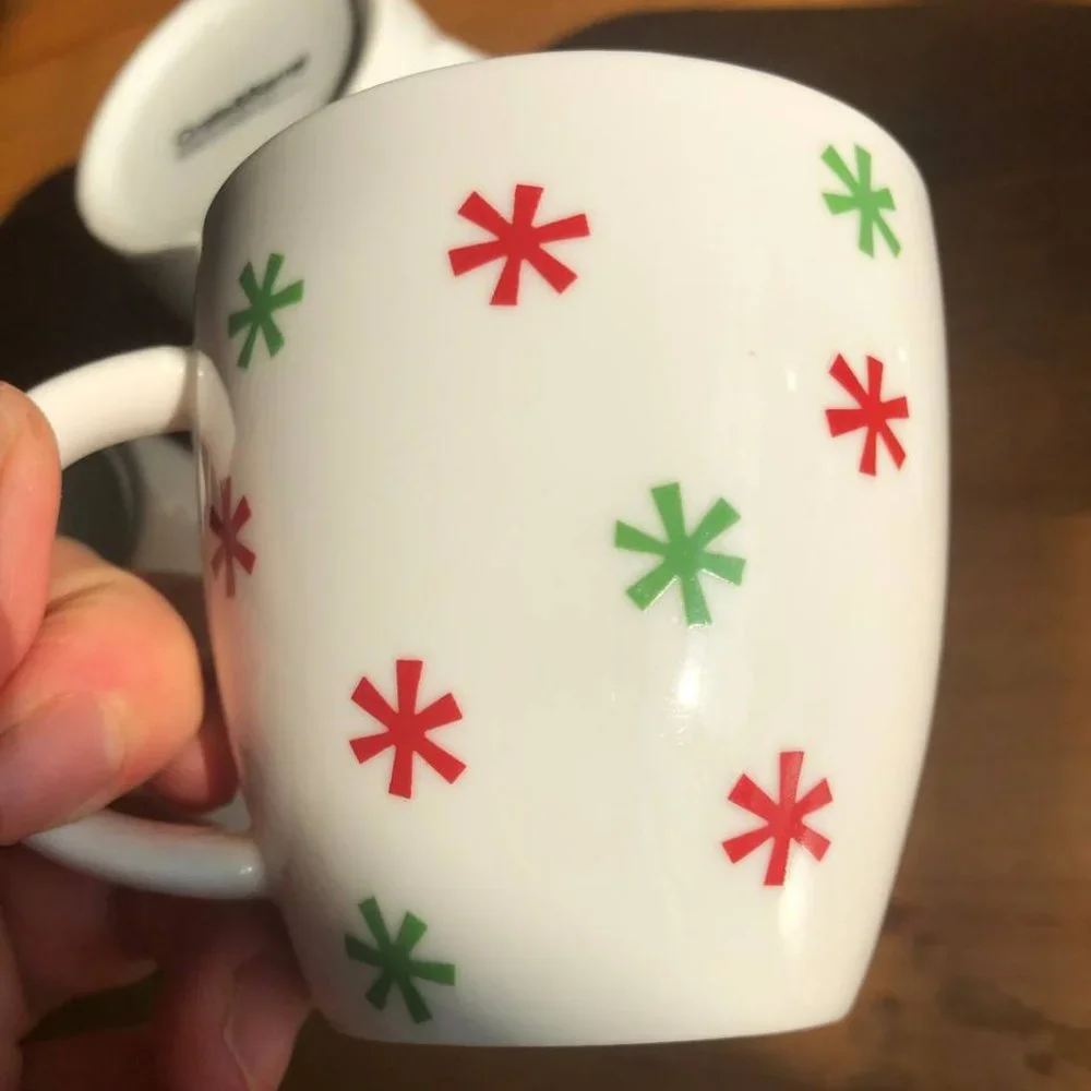 Crate&Barrel Set of 4 Cup One of the Cup Julia Rothman Design